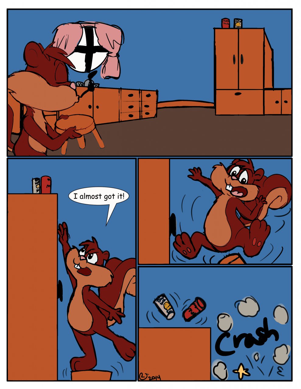 Super Sized Squirrel Page 2/5 By CaseyLJones
