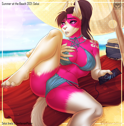 Summer at the Beach 2021: Sekai by CatherineMeow