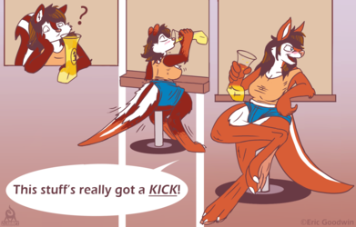 Beer with a kick! by Kompy