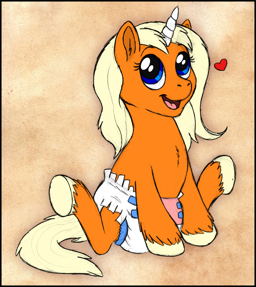 Adorable Dreamsicle! (Gift Art from IsabellaPrice)