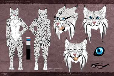 Synx the Lynx Reference Sheet [Comm]
