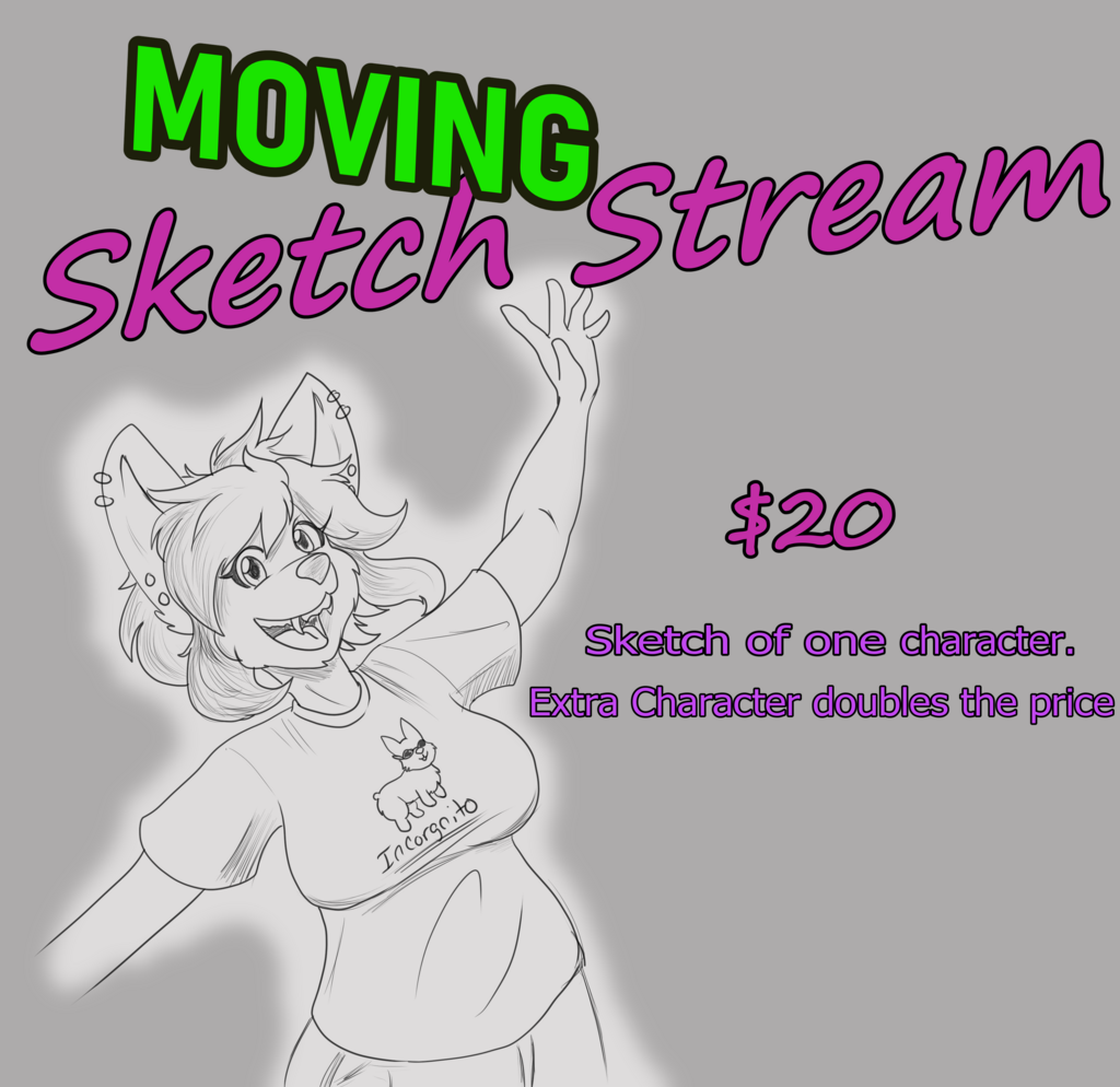Help Me with Moving! Sketch Stream
