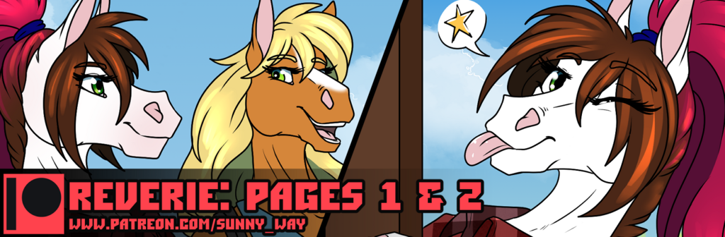NSFW comic. Reverie: pages 1 & 2