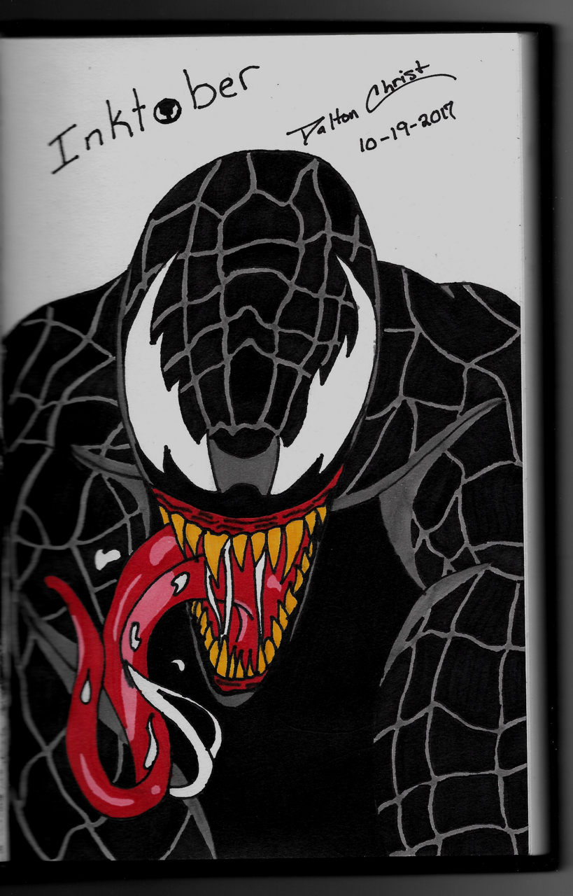 Venom! (Inktober 2017, Piece 19)