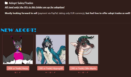 New Adopt added to my SALE/TRADE folder!
