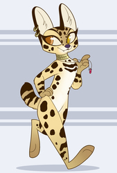Saucy Serval
