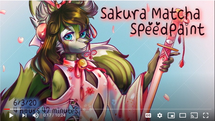 Sakura Matcha SpeedPaint
