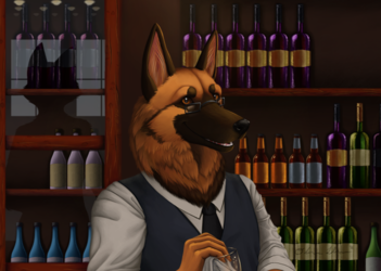 Commission - The Gentleman Bartender