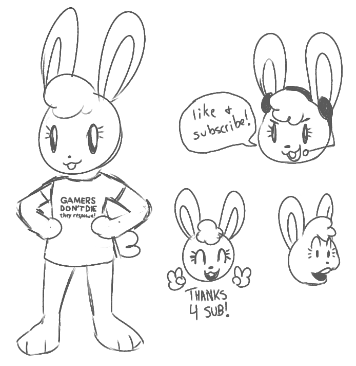 gamer bunny
