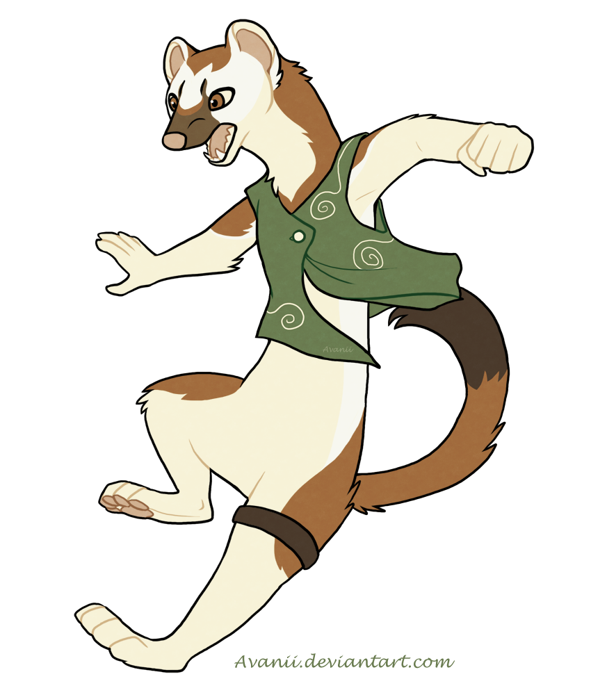 Commission: Sterlyn the Stoat