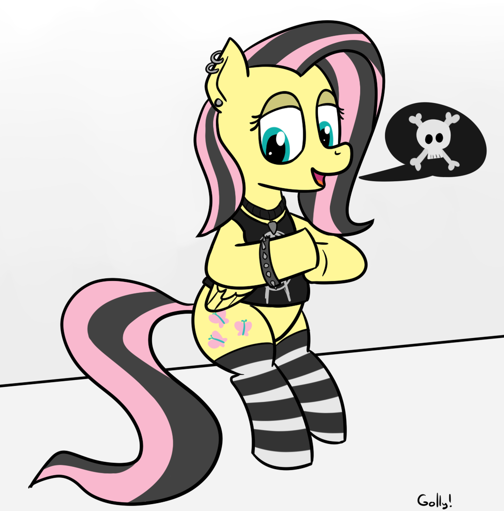 fluttershy gets a new style