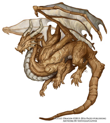 Occult Dragon concept - Beastiary 5