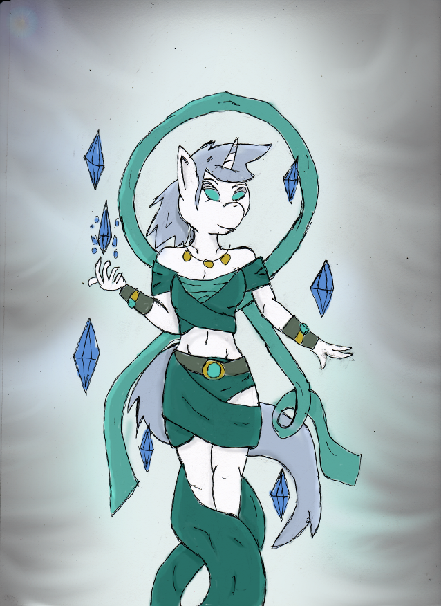 Most recent image: Leniya, Goddess of the Isle