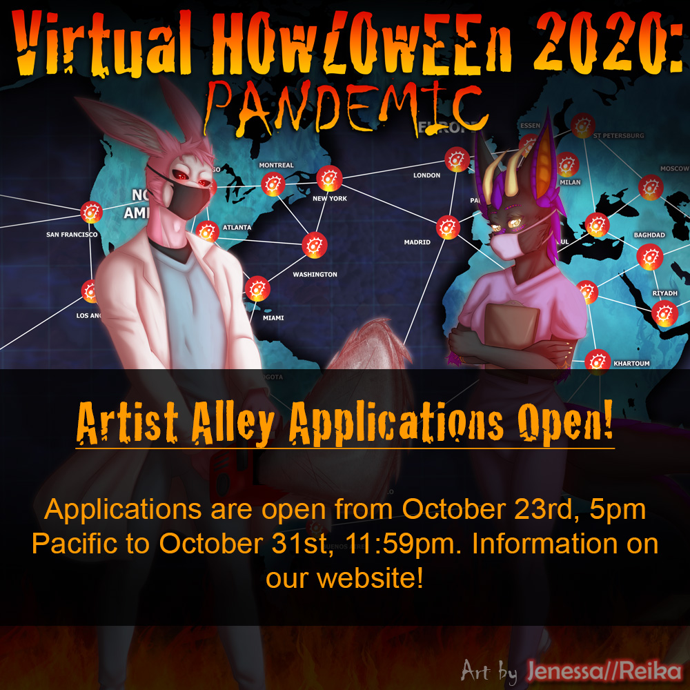 Howl 2020 Artist Alley OPEN