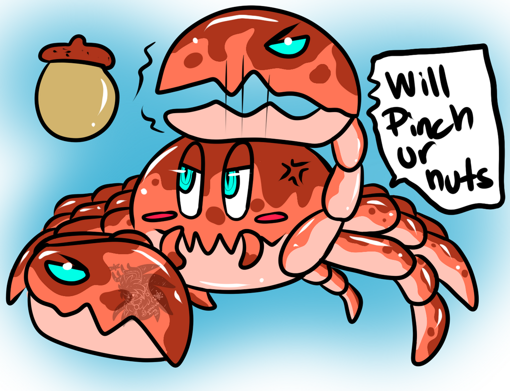 The "Nut" cracker Crab