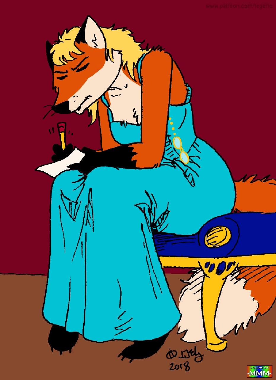 Lady Benita Todhunter (Color By MMM)