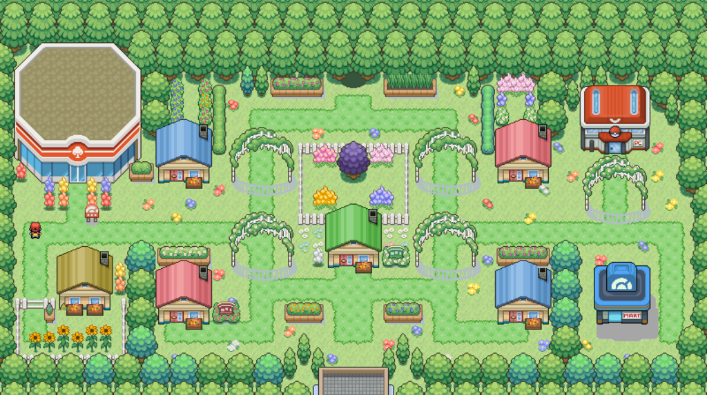 Most recent image: Pokemon Fangame [Flowerty City Theme]
