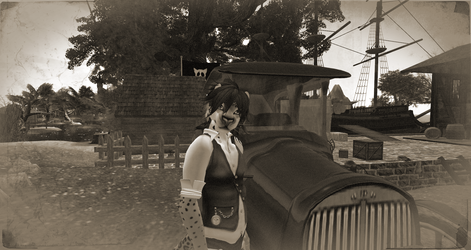 Oldstyle "Photo" of Furan Ircas in Secondlife