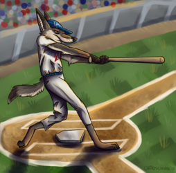 Home-Run Hitter [Commission]