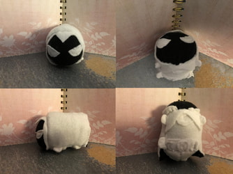 Marvel Comics Moon Knight Small Stacking Plush Commission