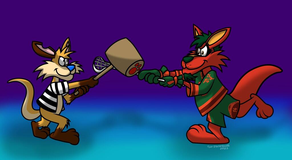 A Friendly Toon Roo Duel