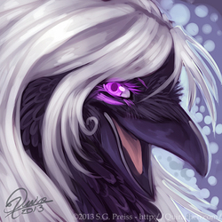 A Very Happy Raven - Shade by quirachen