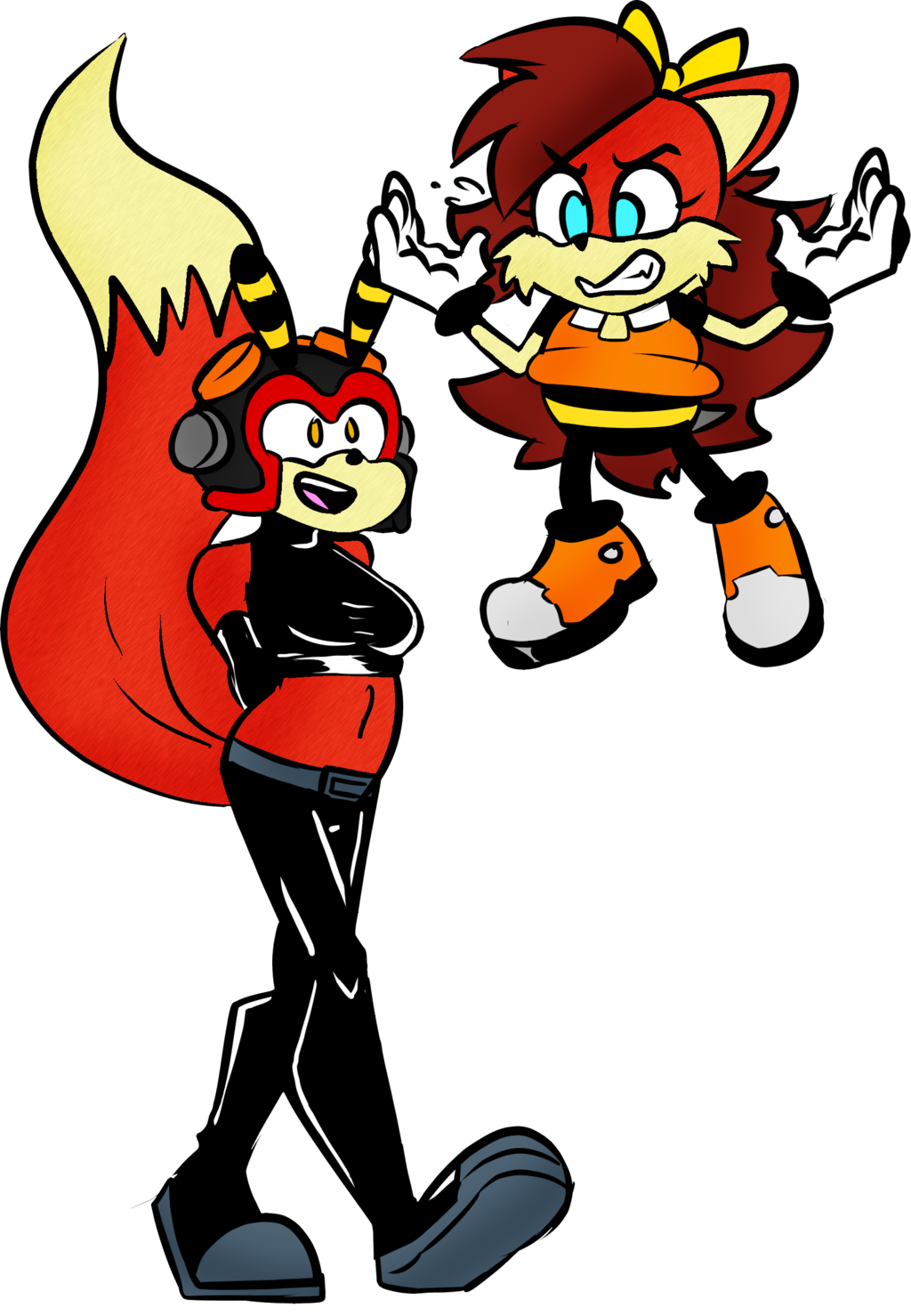 Matt and Nat Sonic Swap: Fiona and Charmy
