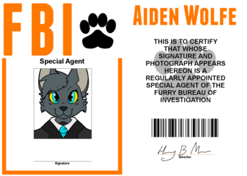 Special Agent: Aiden Wolfe