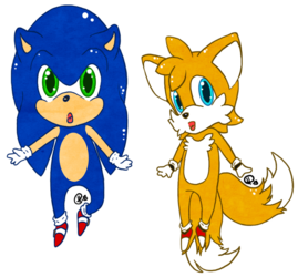 -= Chibi Sonic and Tails =-