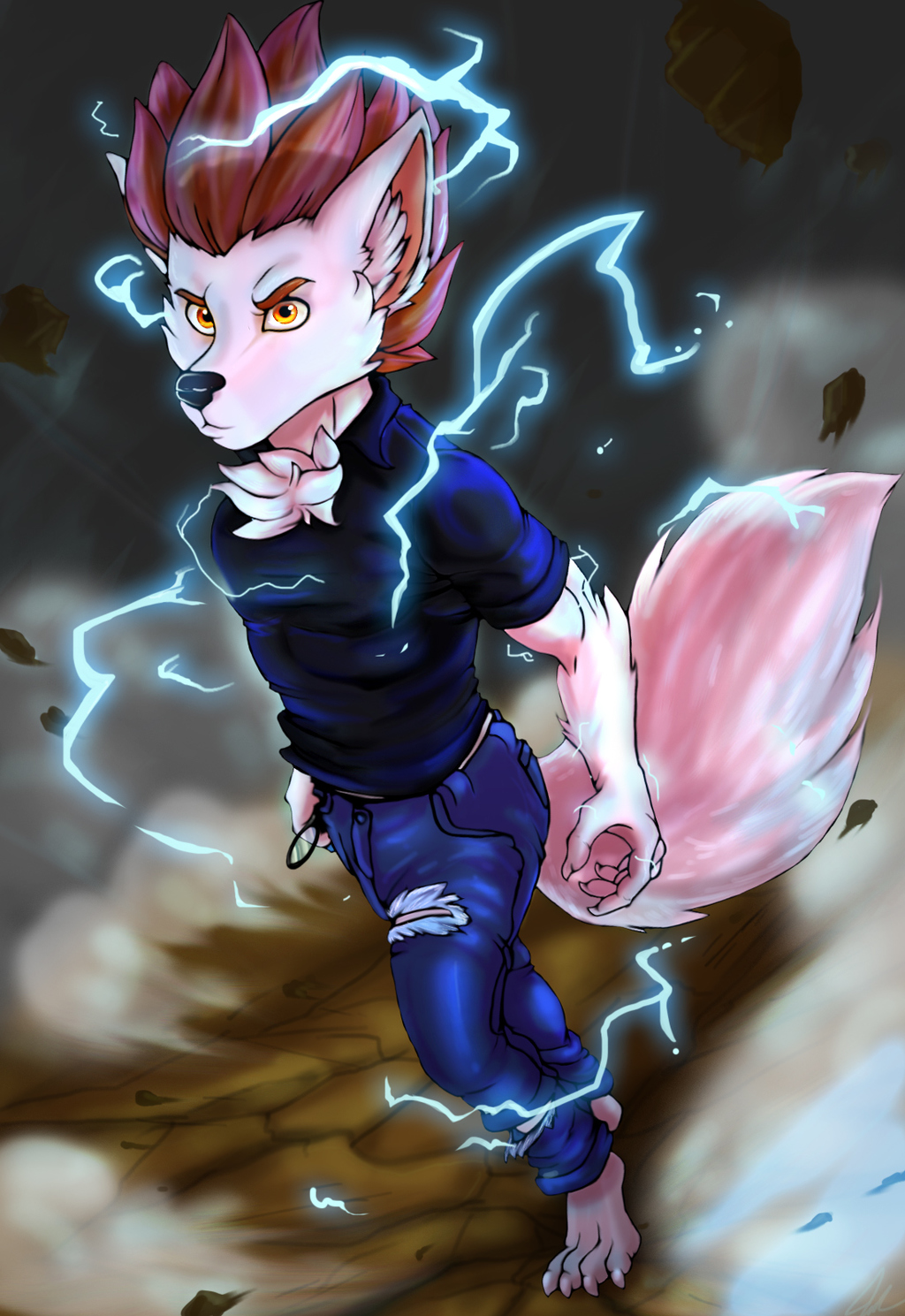 Fully Charged! (COMMISSION ART)
