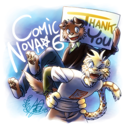  a "thank you for coming ComicNova6" pic