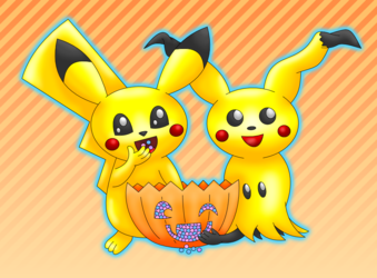 Pikachu Mimikyu Halloween