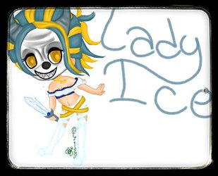 Zantarni Commission: Lady Ice (Chibi)