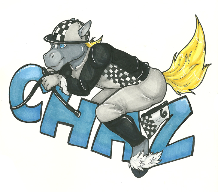 Badge - Jockey Chaz