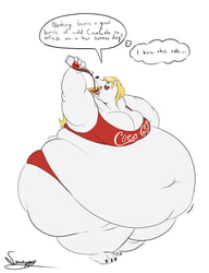Coca Cola Mascot