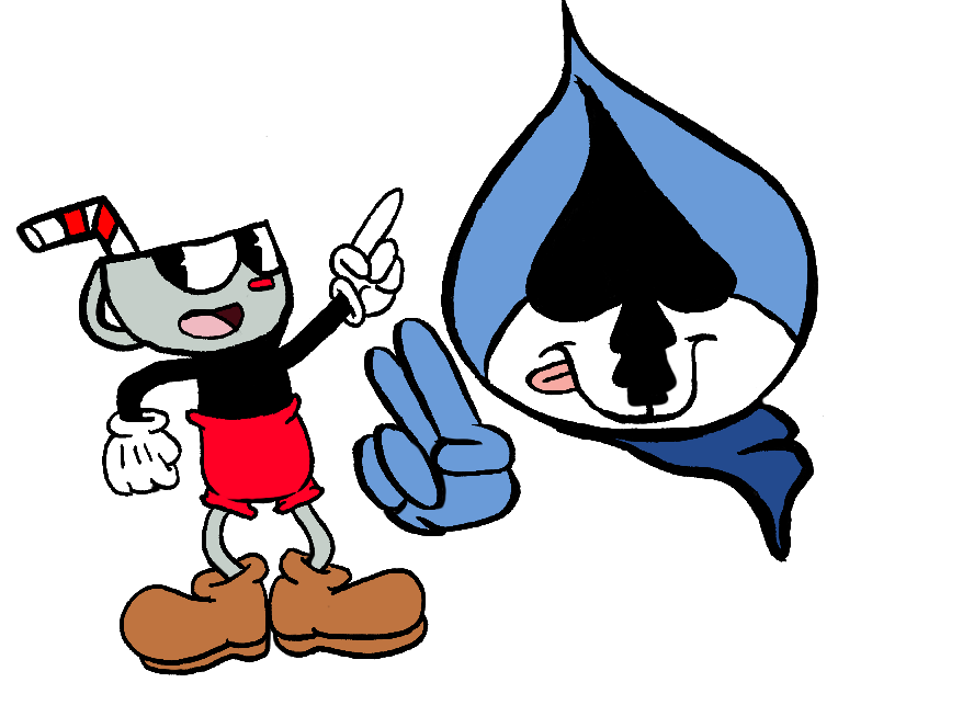 Cuphead and Lancer