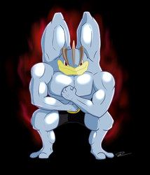 (com)Machamp Used Bulk Up! by GdGreat