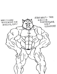 Fangerus - The Bodybuilder Wolf 4