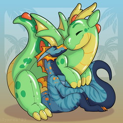 Squeak dragon smooch 