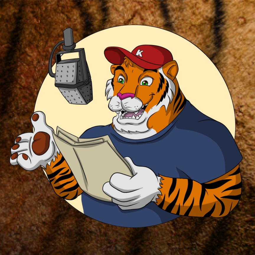 Most recent image: The Tiger Reads and Comments