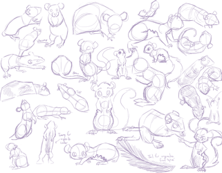 Rodent Sketches!