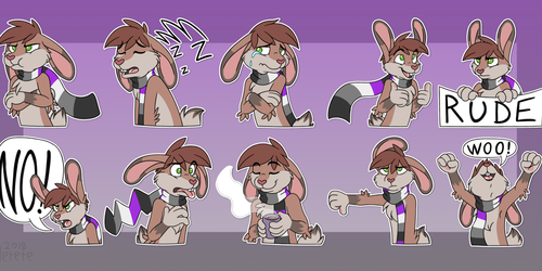 [C]The Ace of Buns sticker pack 2