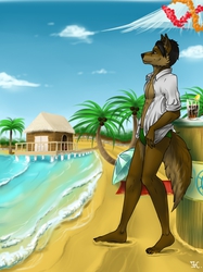At the beach [COMM]