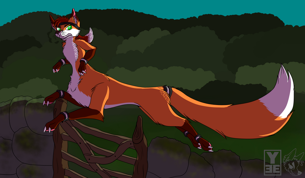 Fence and Fox [Commission]