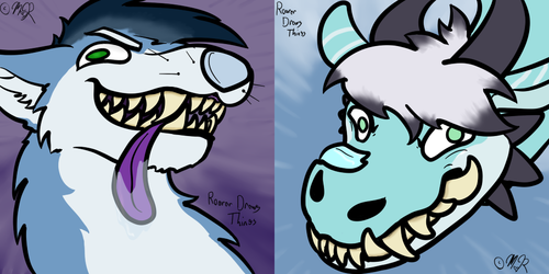 MONSTER ICON COMMISSION: Anicky x2