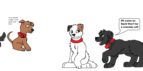 (Draw This Again) The Three Pups
