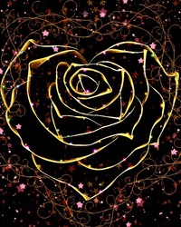 Golden Heart Rose