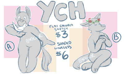 [YCH] Nature-y soft ych $3 and $6