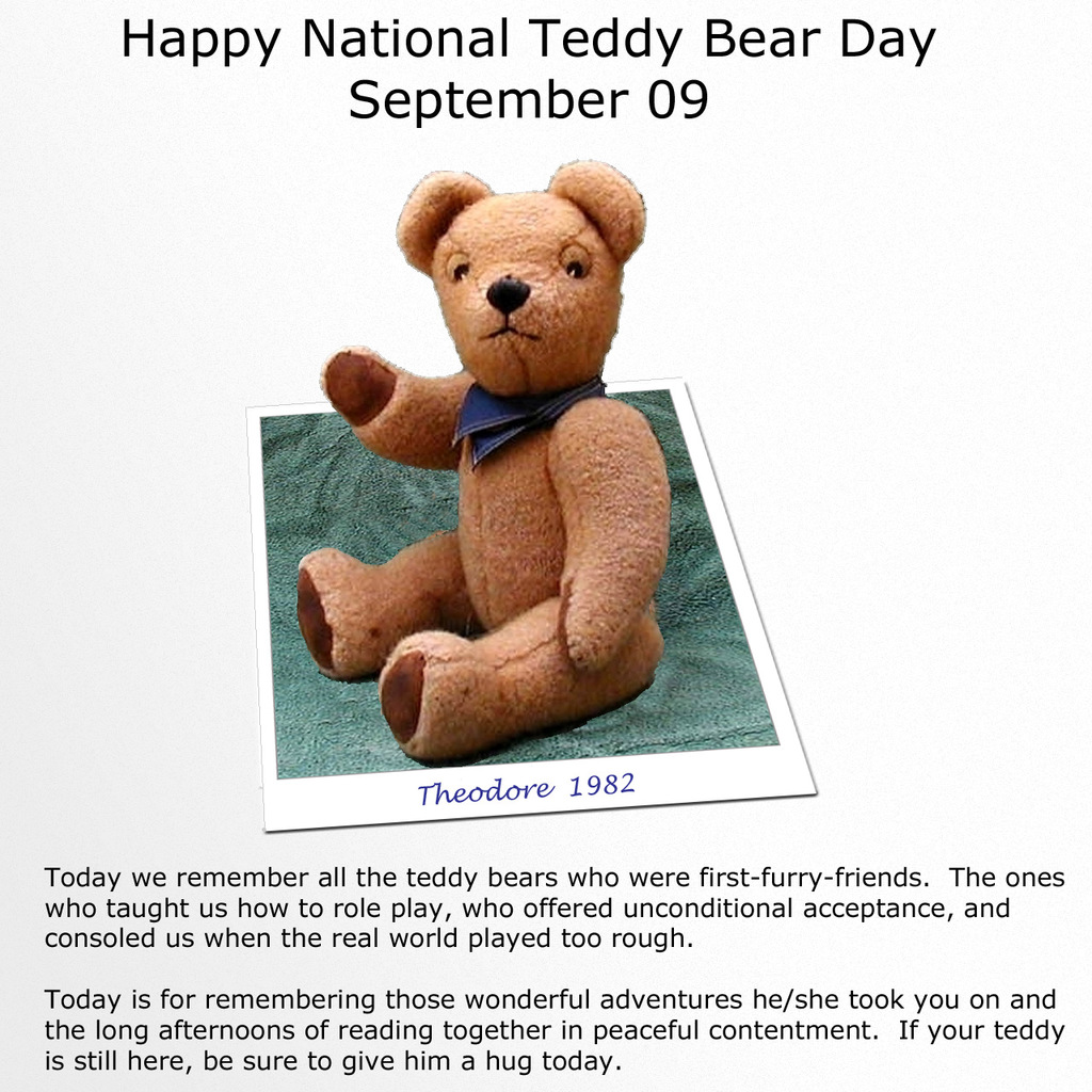 National Teddy Bear Day — Weasyl