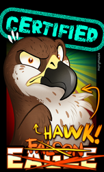 Certified Hawk Badge